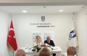 TRAC Bodrum Temsilciliği üyeleri Funda Mepa ve Murat Kuman evlendi